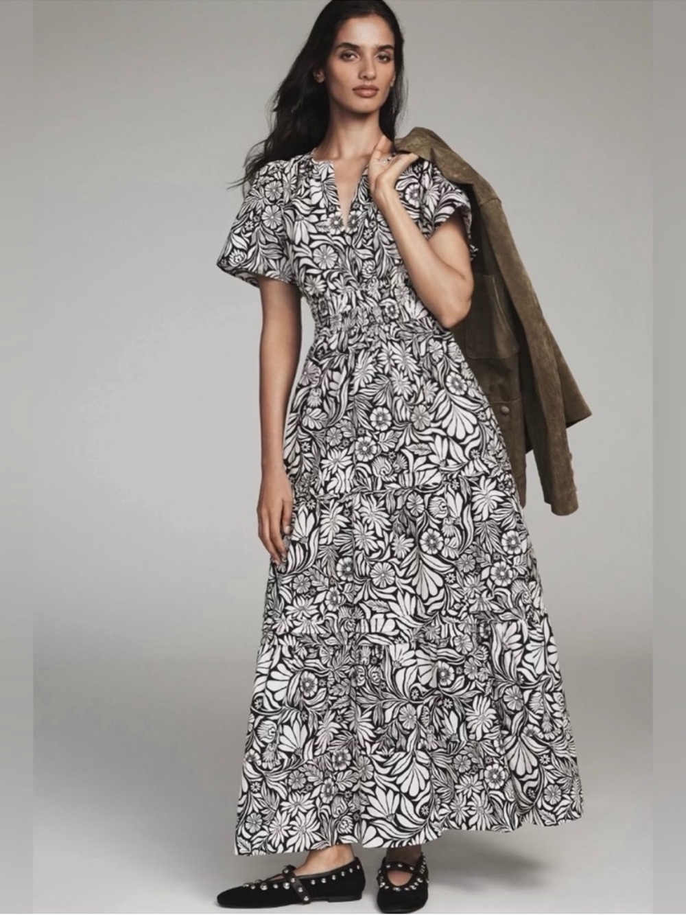 NWT Anthropologie Somerset Dress (Small Petite)